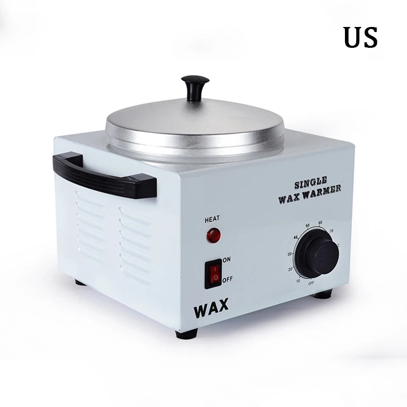 Home Electric Wax Heater Beauty Single Furnace Temperature Adjustment Hot Melt Wax Treatment Machine Nail Skin Care Hair Removal