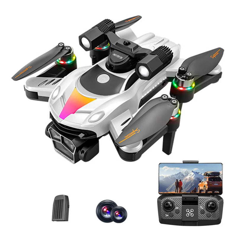 8K HD Dual Camera Foldable Drone Obstacle Avoidance Optical Flow Positioning RC Quadcopter Brushless Motor Drone