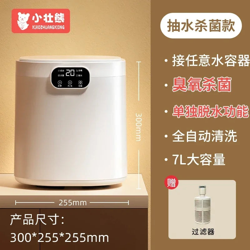 220V Portable Washing Machine All-in-One Underwear Pants Socks Washer and Dryer