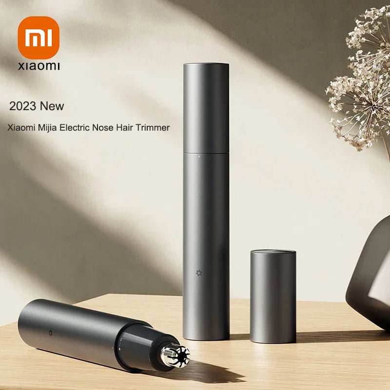 Original XIAOMI Mijia Electric Nose Hair Trimmer Portable Nose Ears Hair Eyebrow Trimmer  for Men Rechargeable Painless Clipper