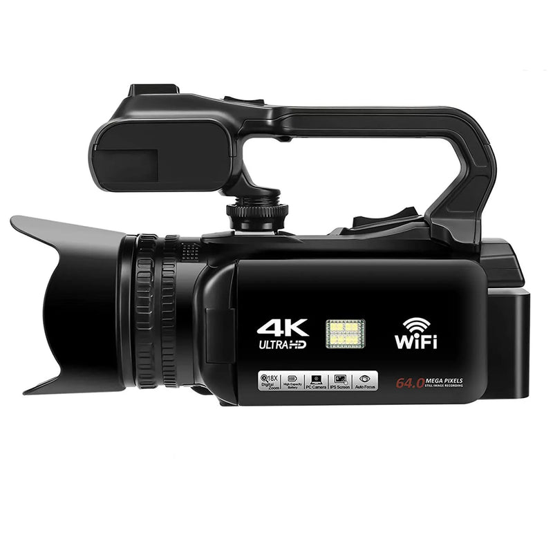 4.0"Touch Screen Digital Video Camera YouTube Camcorder 4K Ultra HD camera 64MP Streaming Camera