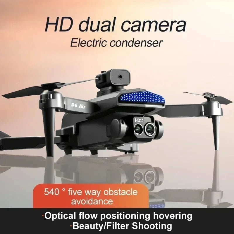 Xiaomi MIJIA D6 Pro Drone 8k GPS Professional 5G HD Aerial Photography Triple-camera Obstacle Avoidance Brushless Drone 10000m