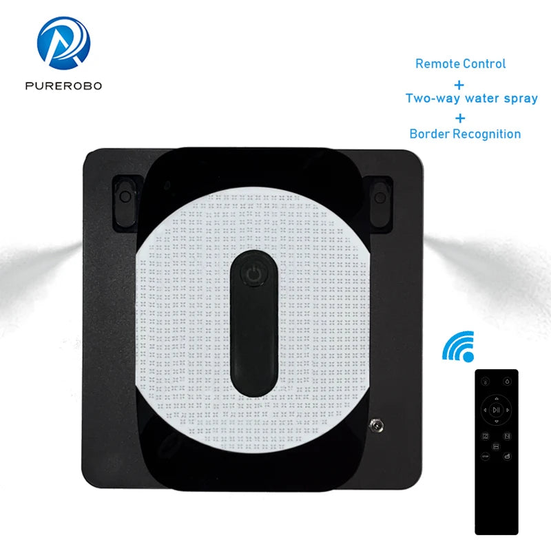 Purerobo W-S8S Robot Window Cleaner Window Cleaning Robot Smart Home Robot Vacuum Cleaner Remote Control Glass Cleaning Robots