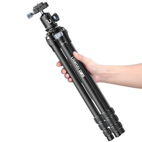 Ulanzi MT-60 Carbon Fiber Lightweight Travel Tripod Professional Outdoor DSLR Camera Tripod