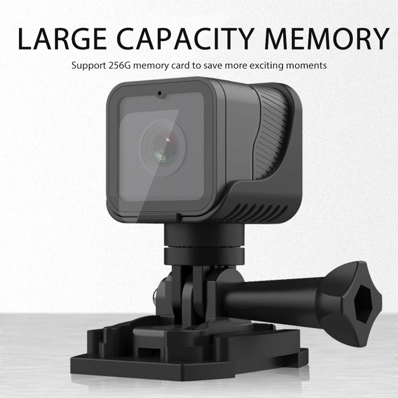 Mini HD1080P outdoor portable bicycle camera, small outdoor WiFi pet camera, motion detection nanny camera