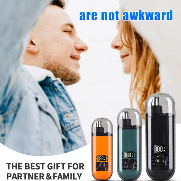 Electric nose hair trimmer mini nose hair repair charging nose hair shear washing men and women repair artifact