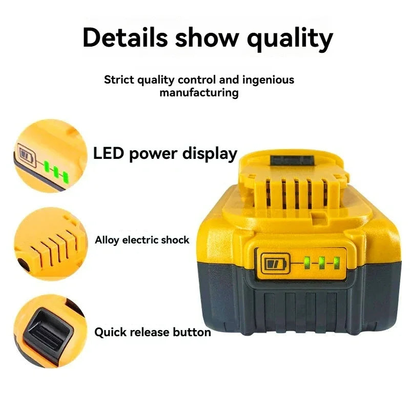 DEWALT original 18V, 5.0AH, DCB115, DCB118 battery charger, fast charging, lithium battery, tool battery