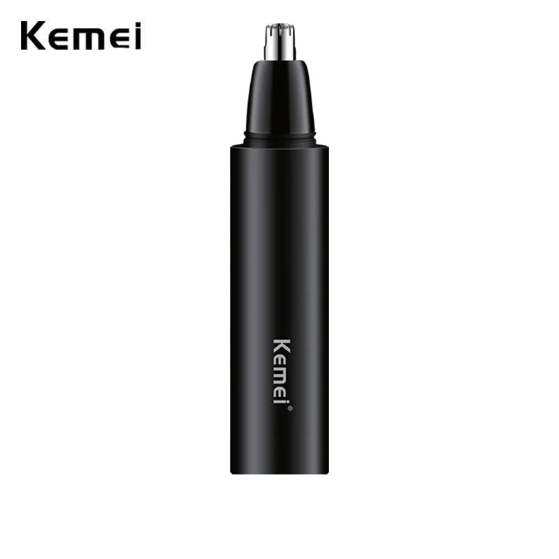 Kemei Electric Mini Nose Trimmers Portable Ear Nose Hair Shaver Clipper Waterproof Safe Removal Cleaner Waterproof Rechargeable