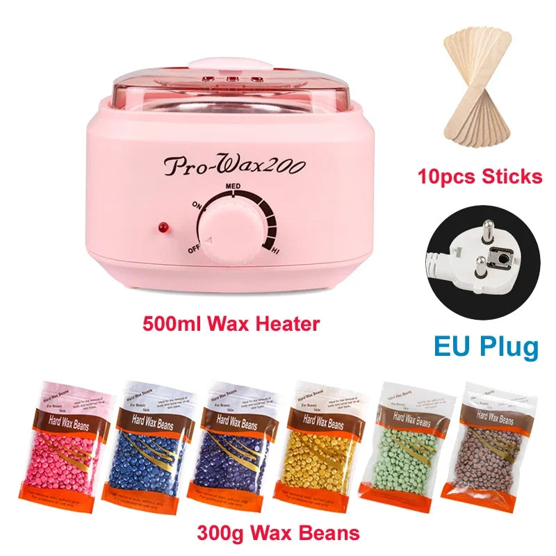 500ml Big Size Wax Machine for Hair Removal Depilatory Wax Heater Dipping Pot Paraffin Waxing Warmer Wax-melting Epilator