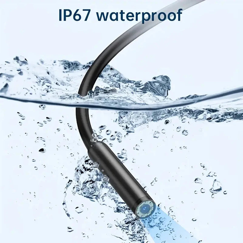 Endoscope Inspection  Camera Type-C Mini Inspection Camera IP67  HD1080P Car Sewer Pipeline Borescope for Android IOS iphone