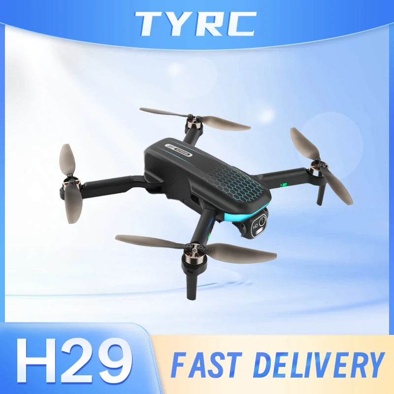 5G GPS H29 RC Drone HD Camera Wifi Fpv Photography Brushless Foldable Quadcopter Obstacle Avoidance Professional Drones Toys