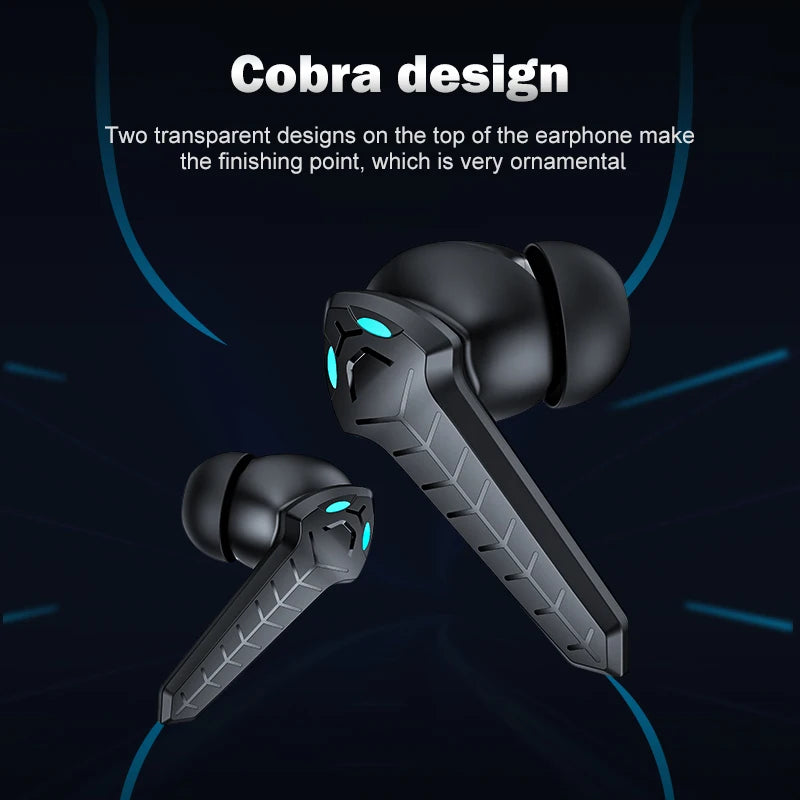 P36 Wireless Earbuds Gaming Headphones V5.2+EDR Headset Hifi Sound Quality Earphones With Noise Reduction 45Ms Low Latency