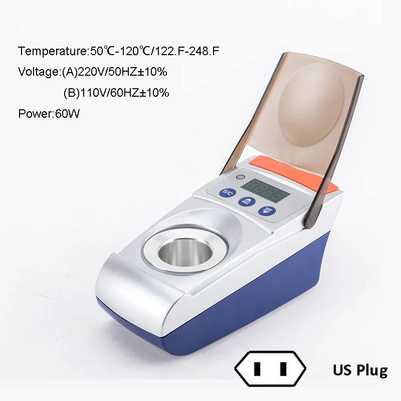 Temperature control Dental Digital Wax Heater LED Melting Dipping dental laboratory wax pot  Dentist dental Lab dentists goods