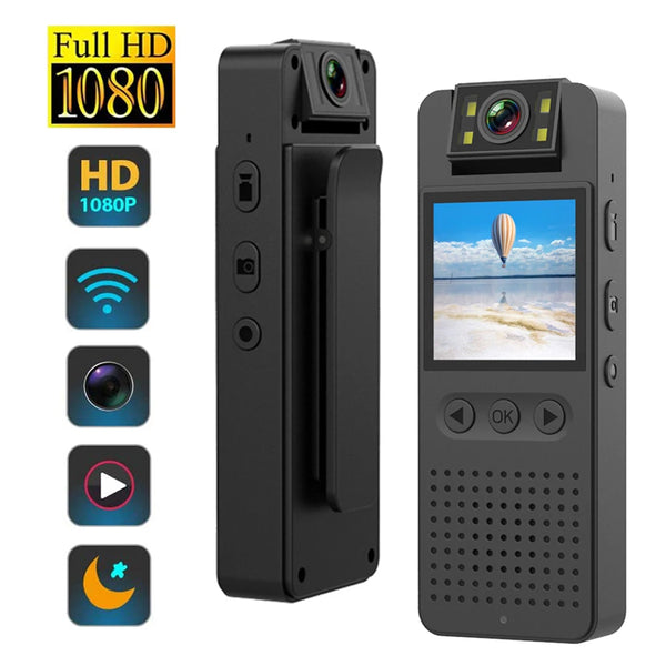 1080P HD Hotspot WiFi Mini Camera Portable Digital Video Recorder Sports DV DVR Police BodyCam Night Vision Small Bike Camcorder