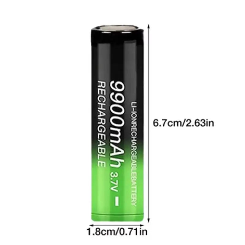 18650 3.7V 9900mah 18650 Lithium Rechargeable Battery For Flashlight Toy Car Camera batteries Charge Battery Accessories