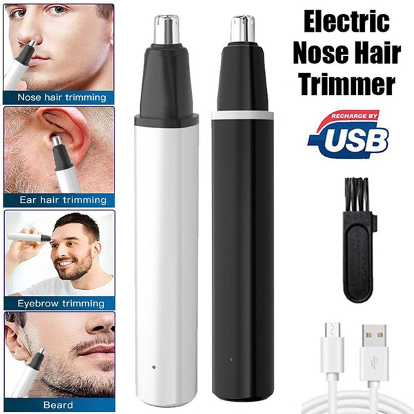 Electric Nose Hair Trimmer Implement Shaver Clipper Men Women Ear Neck Eyebrow Trimmer Shaver Man Clean Trimer Razor Remover