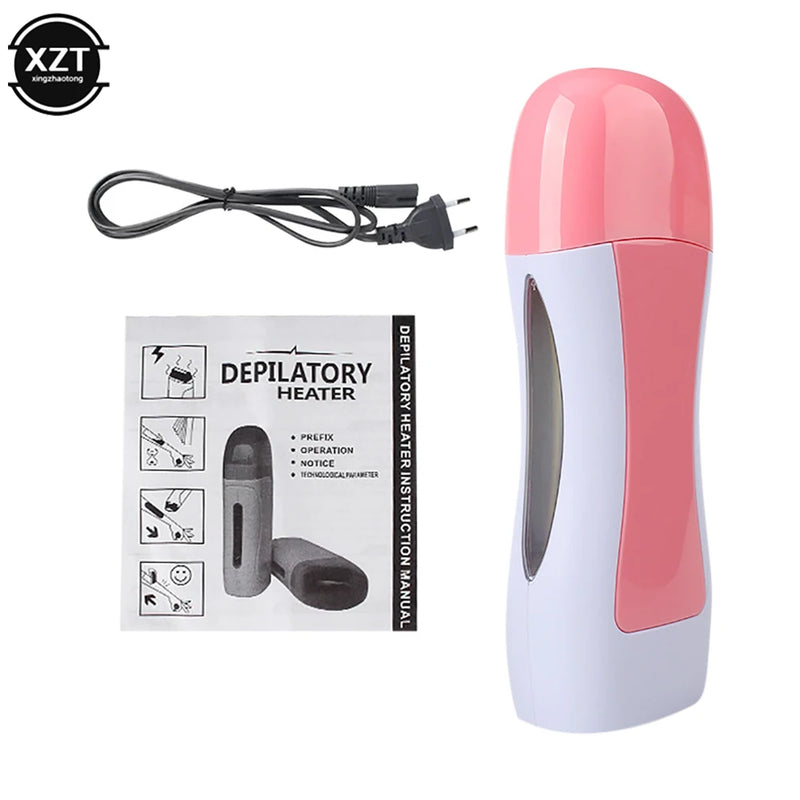 Handheld Electric Hair Removal Wax-melt Machine Heater Portable Epilator Roll on Wax Depilatory Heater Skin Care Tools