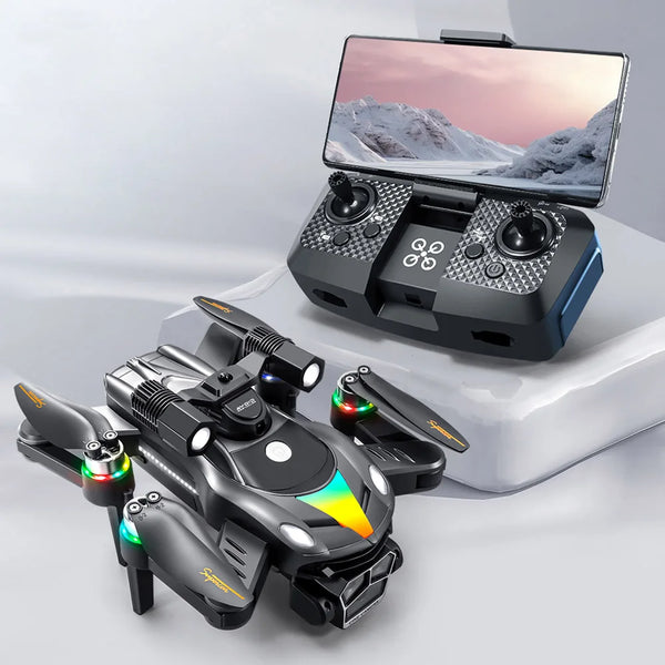 8K HD Dual Camera Foldable Drone Obstacle Avoidance RC Quadcopter Optical Flow Positioning Brushless Motor Drone Christmas Gifts