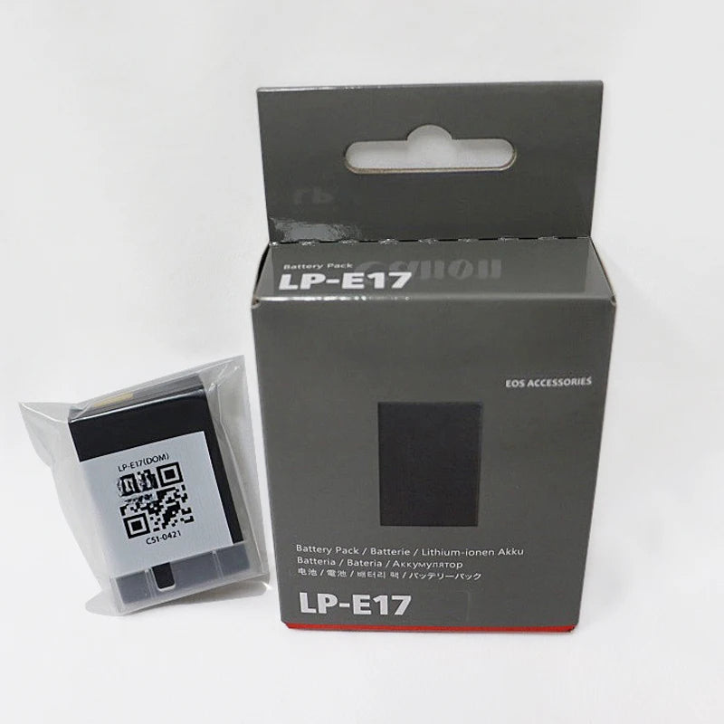 LP-E17 camera full decoding battery suitable for R50 R8 R10 RP 850D 800D 77D M6 and other lithium batteries