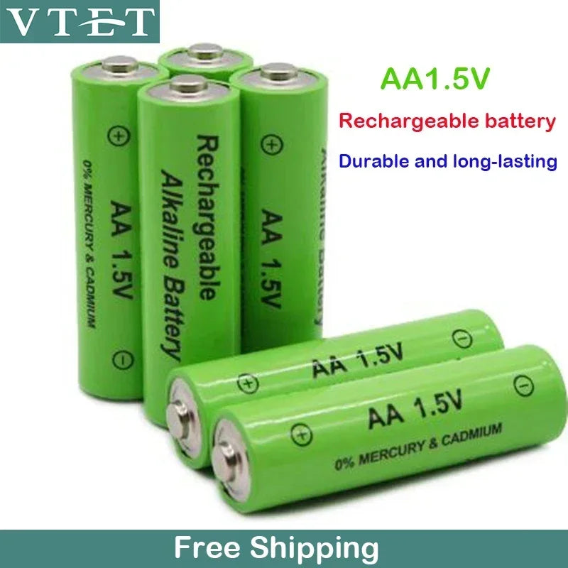 2024 Daweikala New AA Battery 3000 MAh Rechargeable Battery NI-MH 1.5 V AA Battery for Clocks, Mice, Computers, Toys So on Toys