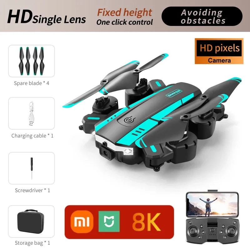 Xiaomi T6 Drone Profesional 8K HD GPS Camera Obstacle Avoidance Aerial 10000M Photography Optical Flow Foldable Quadcopter Gift