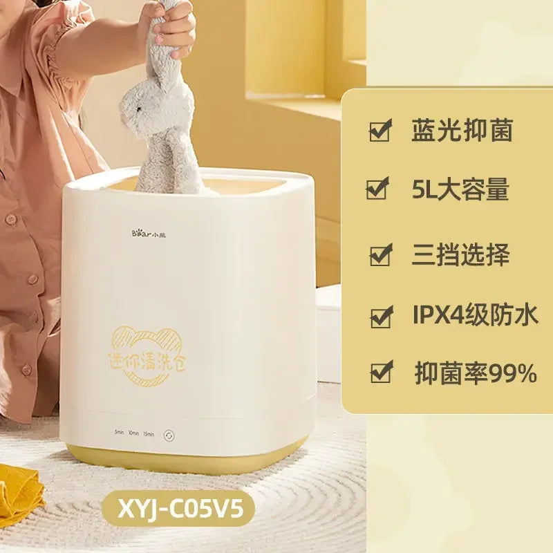 Washing machine mini household baby underwear washing machine dedicated portable small socks washing artifact