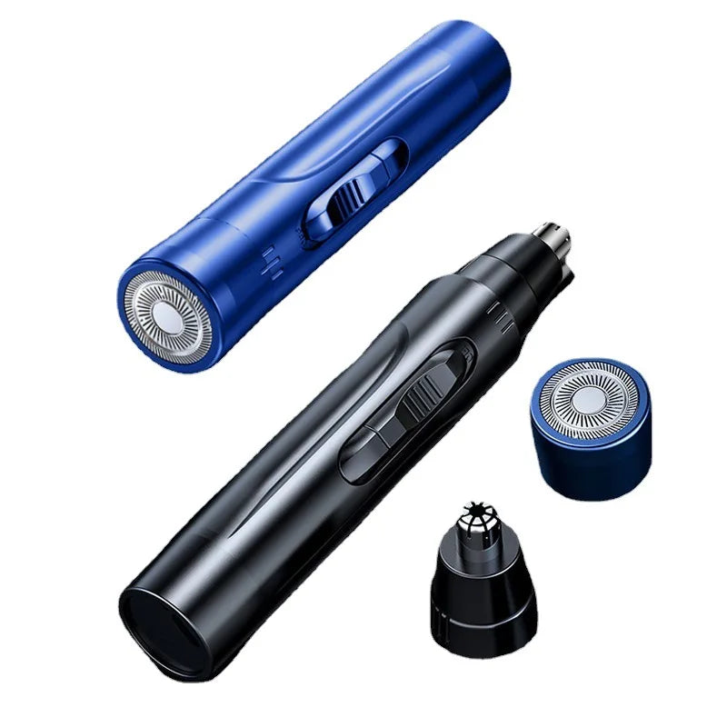 Electric Nose Hair Trimmer Ear Nose Hair Trimmer Professional Painless Nose Rimmer for Men Women Hair Black Blue