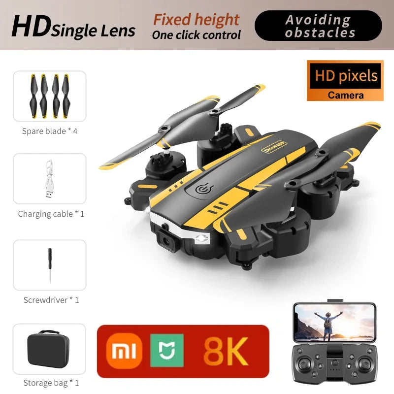 Xiaomi T6 Drone Profesional 8K HD GPS Camera Obstacle Avoidance Aerial 10000M Photography Optical Flow Foldable Quadcopter Gift