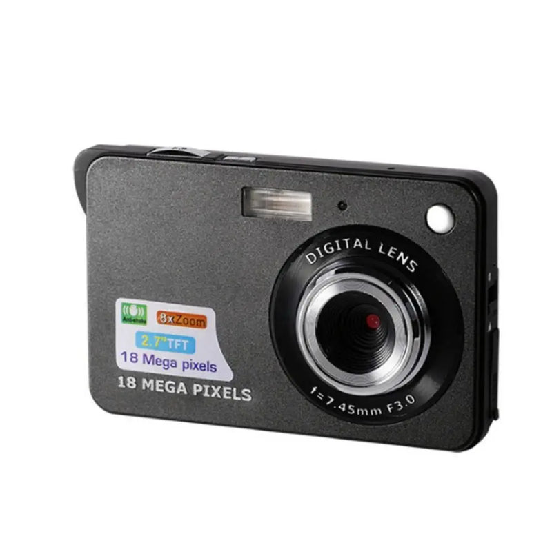 18 Mega Pixels LCD Rechargeable HD Digital Camera CCD Video Camera Outdoor Anti-Shake Support Sd Card Camcorder Photography