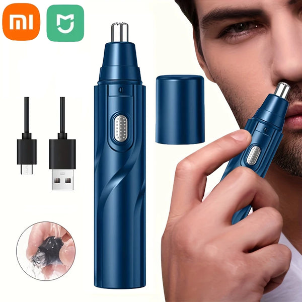 Xiaomi Fast Safe Trimming Barbering Electric Nose Hair Scissor Shave Tool Electric Nose Hair Scissor Men Accessories Handheld