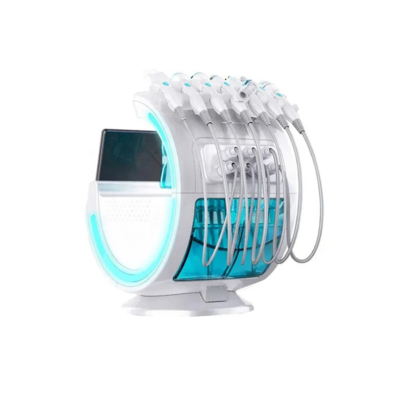 2024 Newest Model Smart Ice Blue Facial Care Machine 7 in 1 Professional Portable Microdermabrasion Machine High Value