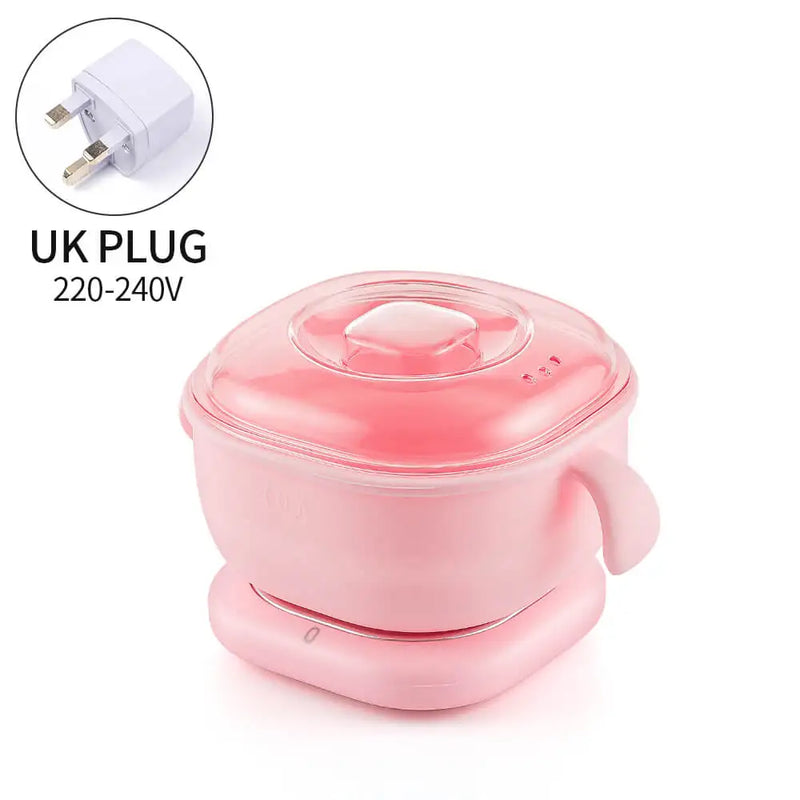 400ML Silicone Bowl Wax Heater Machine Hair Removal Wax-melt Machine Depilatory Wax Melting Warmer Wax Heating Base Pot Melter