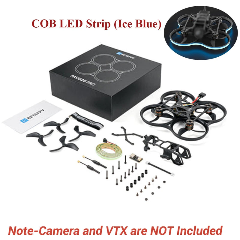 BETAFPV Pavo20 PRO Brushless Whoop Quadcopter 2.2'' DJI O3 Cinewhoop NEWEST 2024 ELRS TBS for Caddx Vista RunCam Link