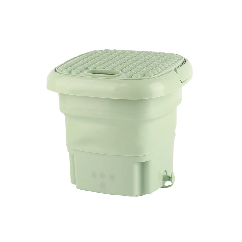 Portable Folding Washing Machine 3 Modes Deep Cleaning Half Automatic Mini Travel Washer US Plug 110-240V