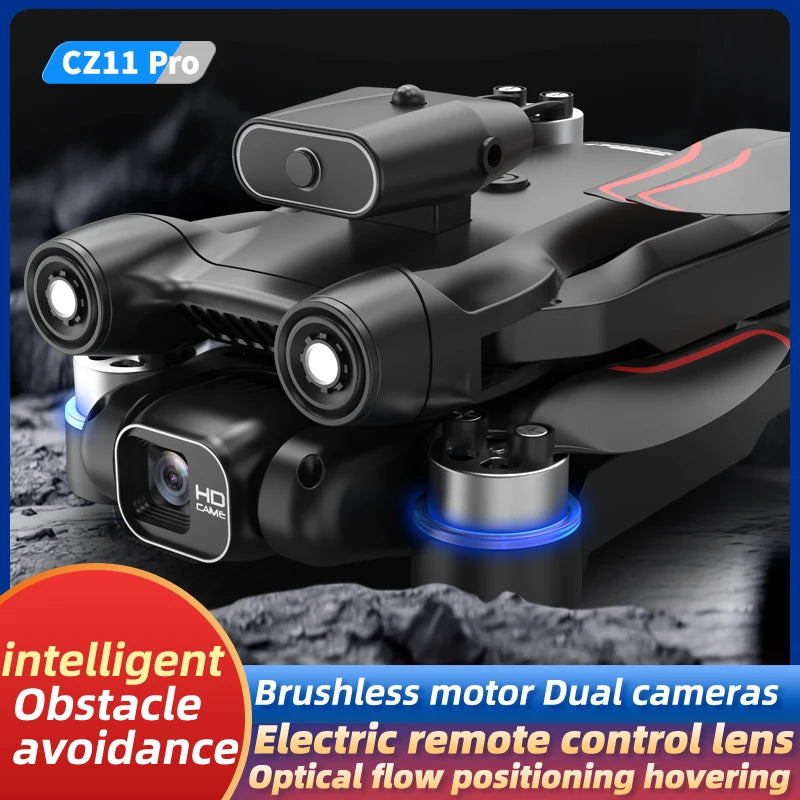 CZ11 Pro Mini Drone Camera 8K Professional Aerial Photography FPV Dron with 4k Camera Aircraft RC Quadcopter Helicopters UAV Toy