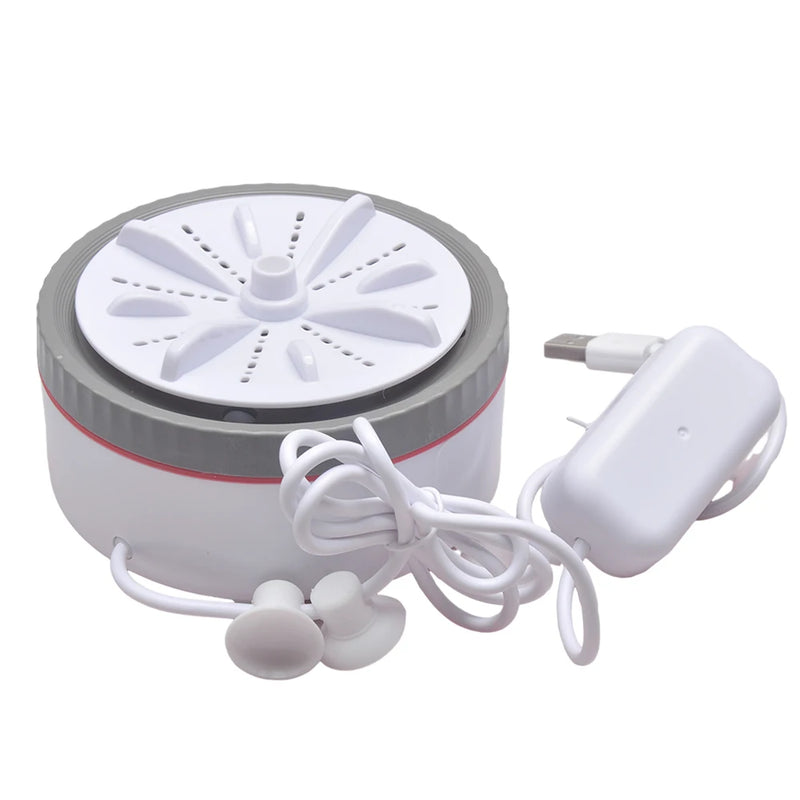 USB Rotating Turbo Ultrasonic Washer Dishwasher, Portable Mini Washing Machine For Clothes, Underwear Washing machine for Travel