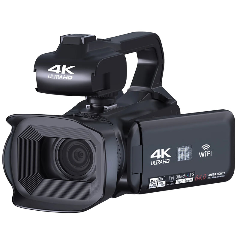 4.0"Touch Screen Digital Video Camera YouTube Camcorder 4K Ultra HD camera 64MP Streaming Camera