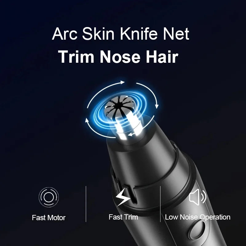 Ladies Nose Hair Trimmer Male Ear Nose Hair Trimmer Small Electric Trimmer Male Nose Trimmer For Business Trip Battery Version