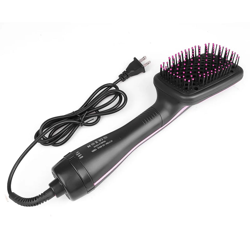 3 in 1 Hair Dryer Brush Dryer and Straightening Brush One Step Hot Air Brush Women's Hair Brush Professional Hair Straightener