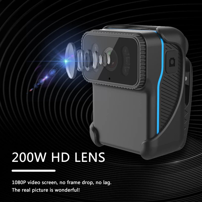 HD1080P Ultra HD Outdoor Portable Bicycle Camera, Small Outdoor WiFi Pet Camera, Sports Detection Nanny Camera