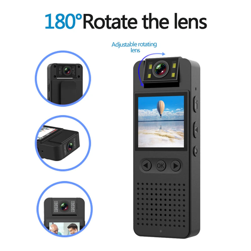 1080P HD Hotspot WiFi Mini Camera Portable Digital Video Recorder Sports DV DVR Police BodyCam Night Vision Small Bike Camcorder