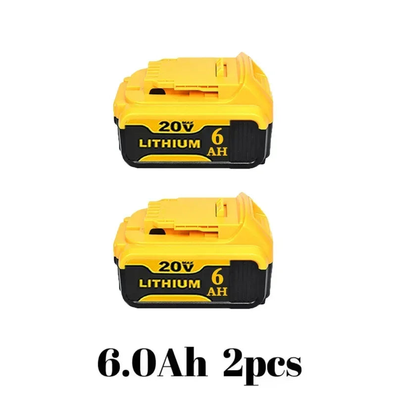 DCB200 20V battery is suitable for Dewei power tool 18V 12Ah rechargeable power tool lithium battery 20V 18Volt 18v 12Ah.