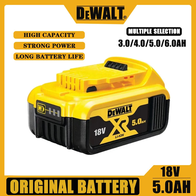 DEWALT original 18V, 5.0AH, DCB115, DCB118 battery charger, fast charging, lithium battery, tool battery