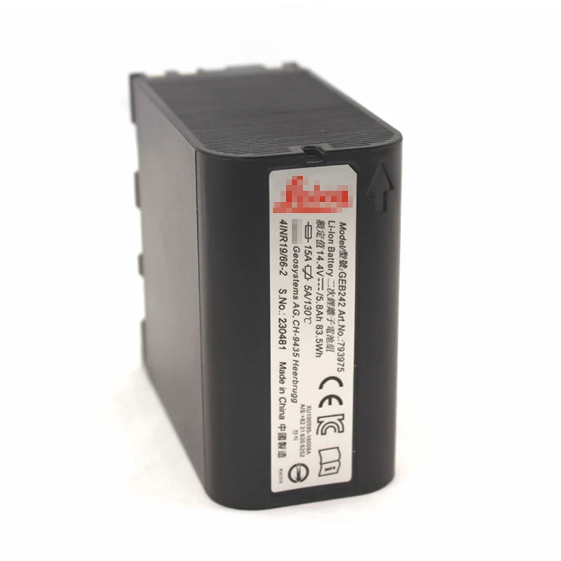 1Pcs LEI CA High Quality GEB241 GEB242 lithium battery for TS30 and TM30 Total Stations