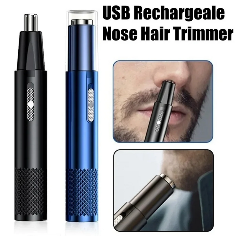 Electric Nose Hair Trimmer for Men USB Rechargeable Ear Nose Hair Trimmer Professional Trimming Tool Nose Hair Trimmer C