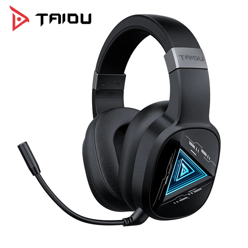 [Sale]TAIDU THS320 Wireless Gaming headset 3-Mode headphone Bluetooth/2.4G/USB/USB-C With Mic 50mm Big earmuffs Low-Latency