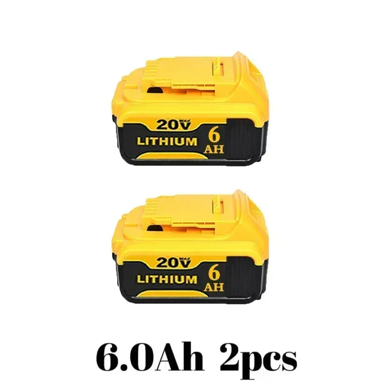 DCB200 20V Battery Compatible with dewalt power Tools 18V 12Ah rechargeable electric tool Lithium batteries 20V 18Volt 18v 12Ah