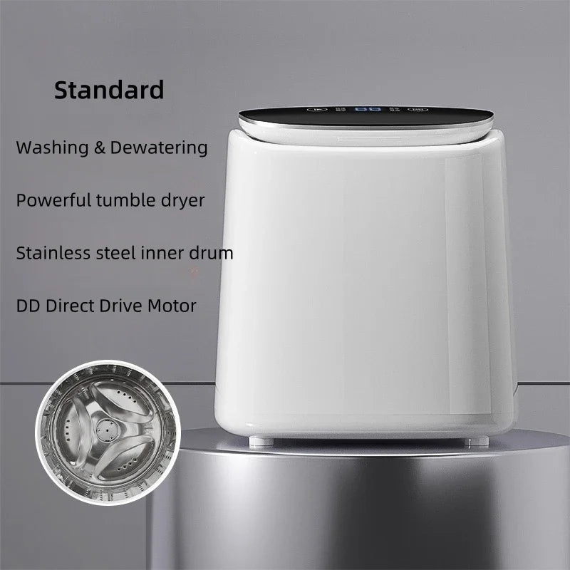 220V Underwear Socks Washing Machine Machine Small Automatic Mini Washing Machine Drying and Dehydration All-in-one Machine