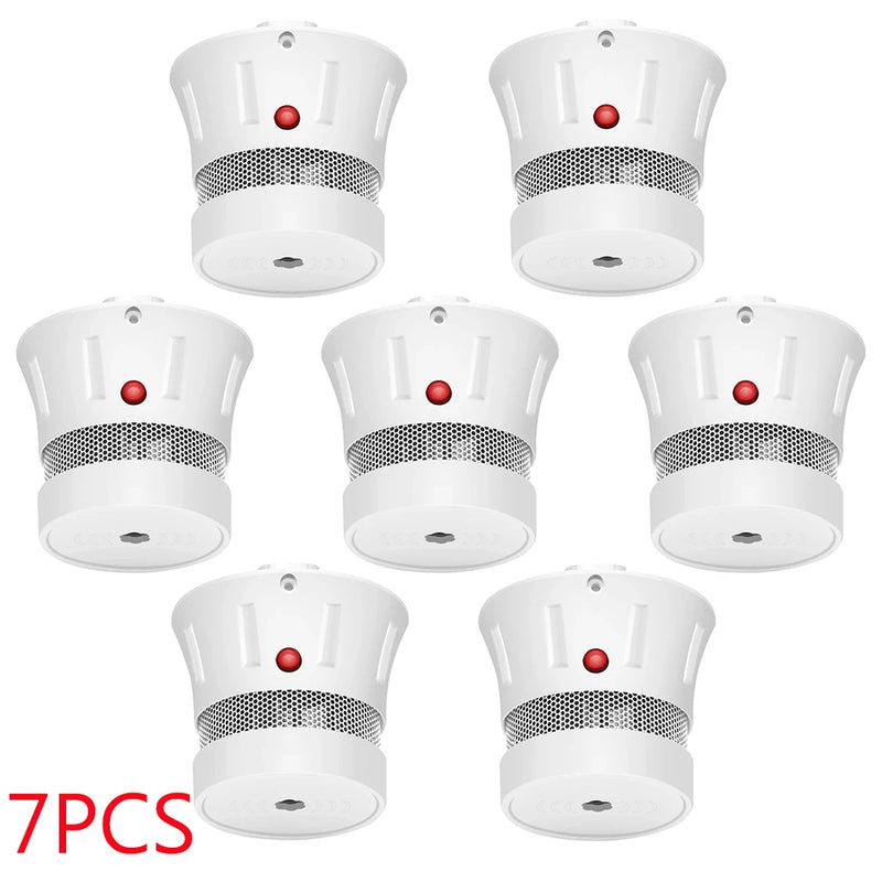 CPVAN Independent Smoke Detector Home Security Protection Fire Smoke Alarm Sensor Independence Firefighter Protect Equipment