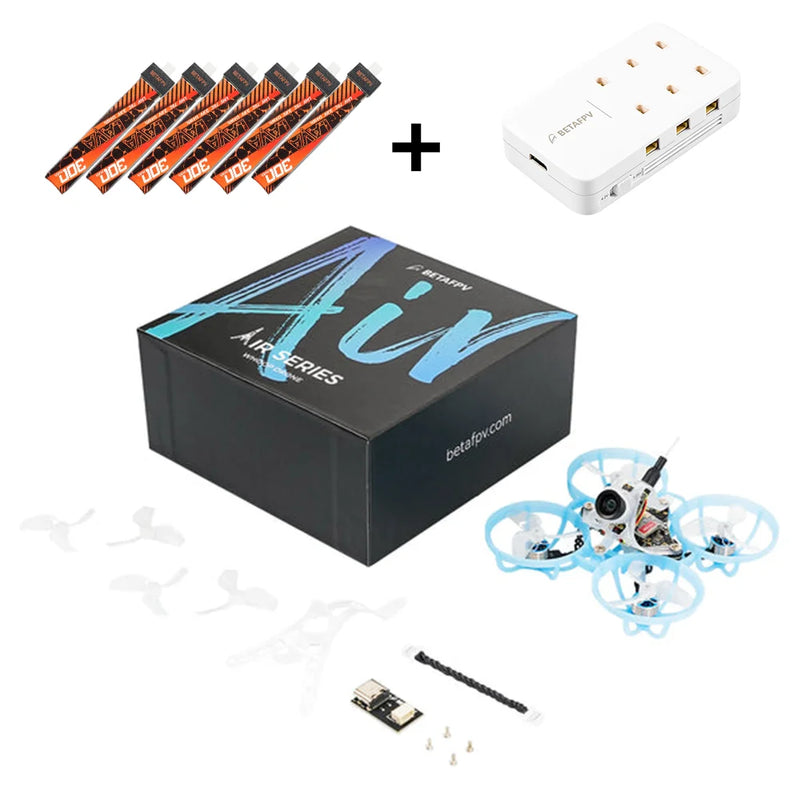 BETAFPV Air65 ELRS 2.4G Brushless Whoop Quadcopter Racing Drone Freestyle 1S RC Mini Drone with FPV Camera VTX Airplanes